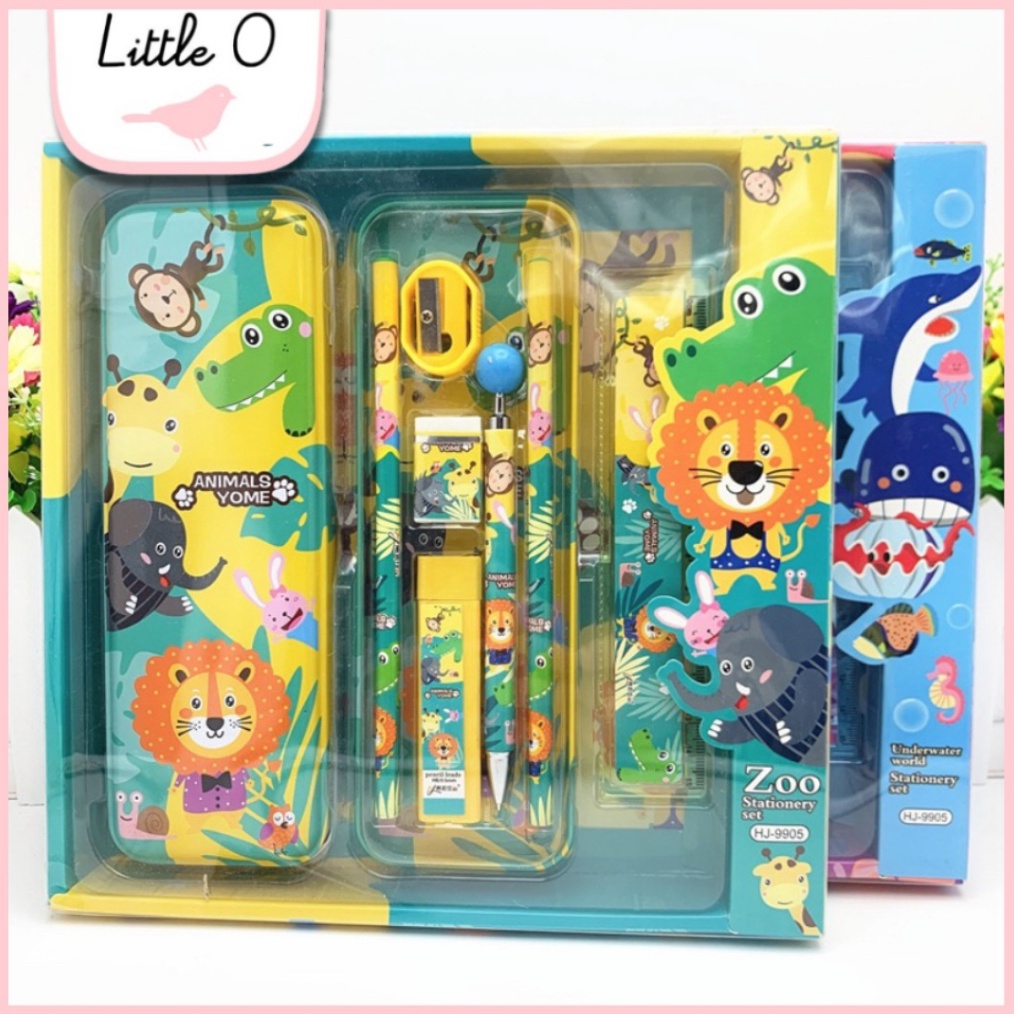 

Diskon 2 Pengguna Baru Little o Study Set Alat Tulis Kotak Pensil Anak Set Souvenir Hadiah Kado Anak Stationery Hampers ultah