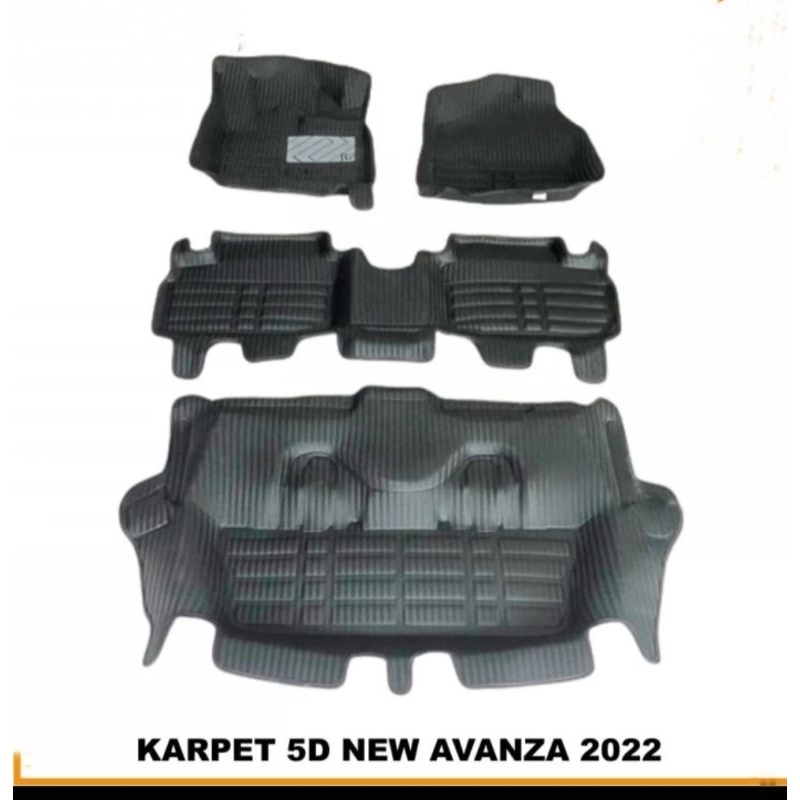 Karpet Mobil 5D Premium New Avanza Veloz Xenia 2022