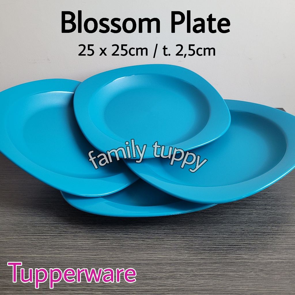 Tupperware Ori Piring makan Blossom Plate