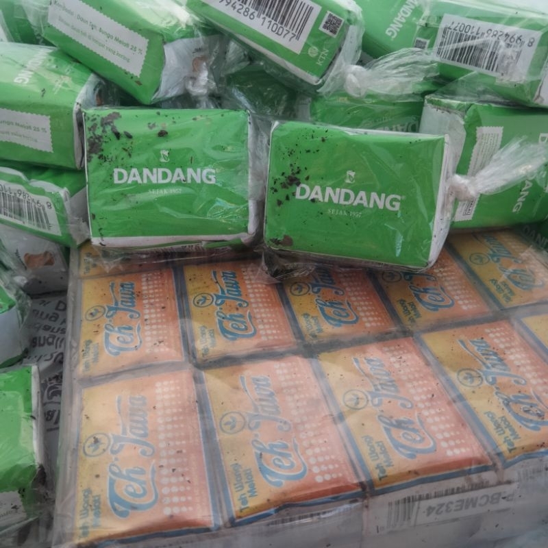 

teh dandang kecil sudah plastikan isi 10 pcs