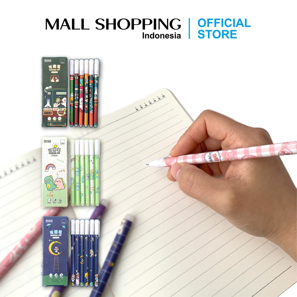 

Pulpen Gel Bisa Dihapus Erasable Gel Pen Pulpen Magic Bisa Di Hapus Motif Karakter Lucu