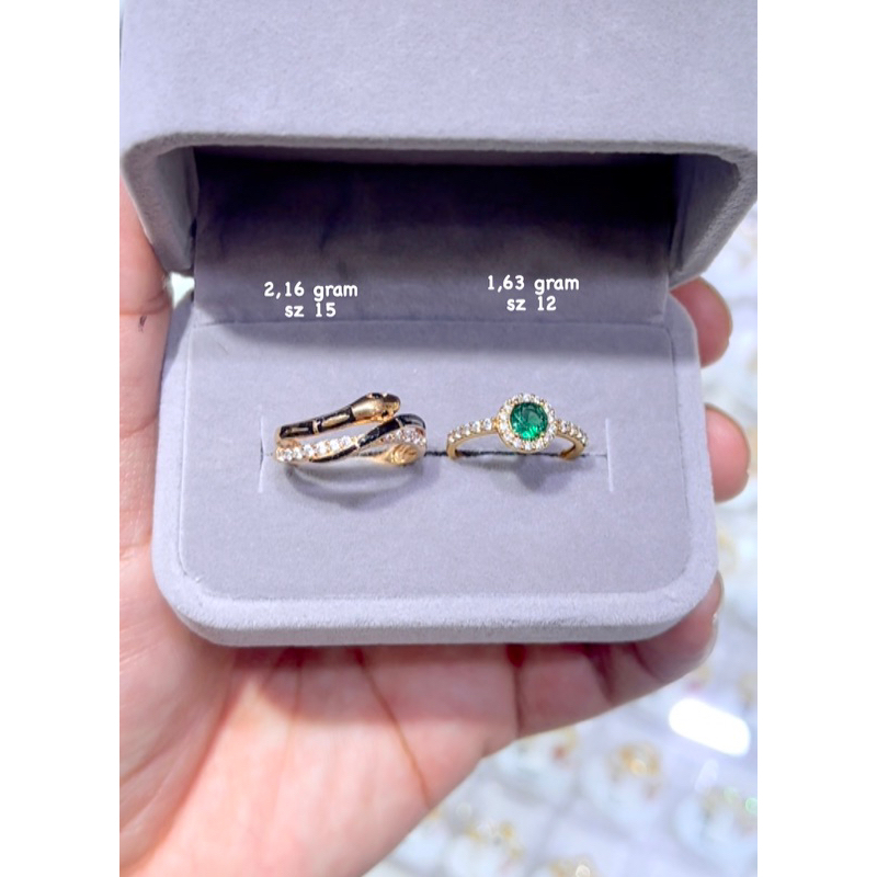 Cincin Terbaru Cincin Emas toko mas karangayu toko emas karangayu