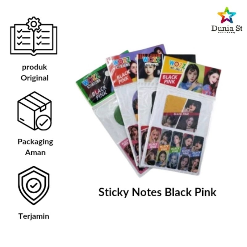 

sticknote blackpink