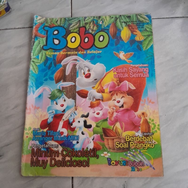 MAJALAH BOBO BEKAS 2003