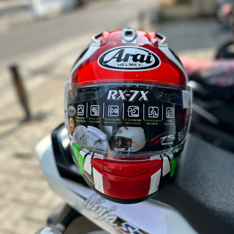 ARAI RX7X JONATHAN REA SB USED