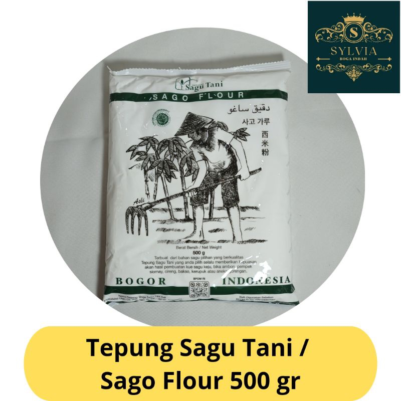 

Sago Flour / Tepung Sagu Cap Tani Bogor 500 gr