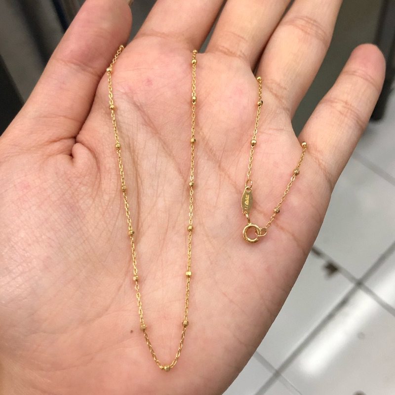 AG3- KALUNG JEDAR UBS 1.35GR KADAR 375 PANJANG 42CM