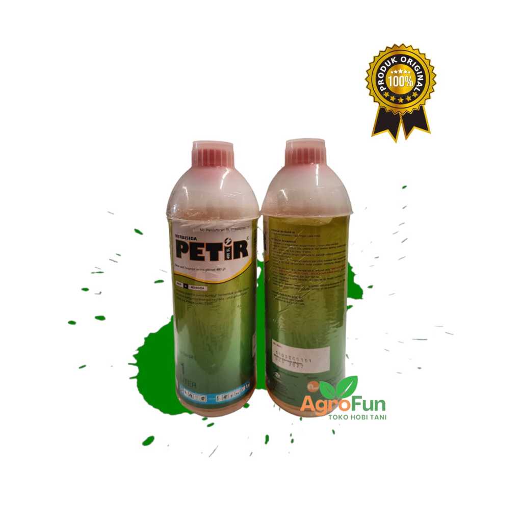 HERBISIDA PETIR 480 SL 1000 ml -  MEMBASMI GULMA RUMPUT SAMPAI AKAR SISTEMIK