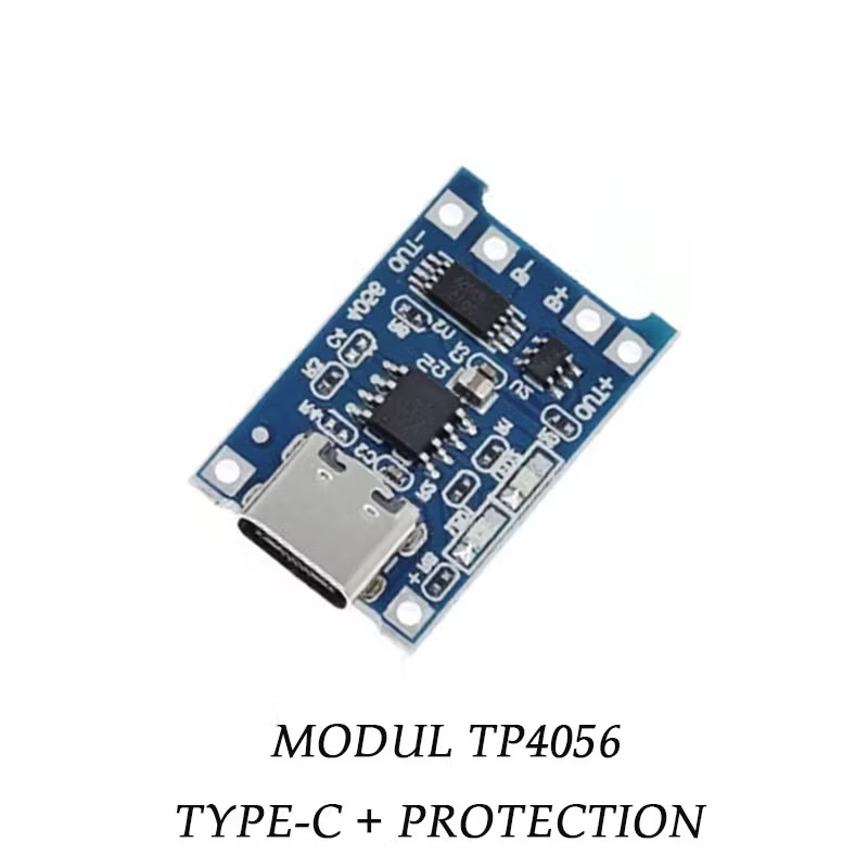 Modul Charger Type-C TP4056 Protection