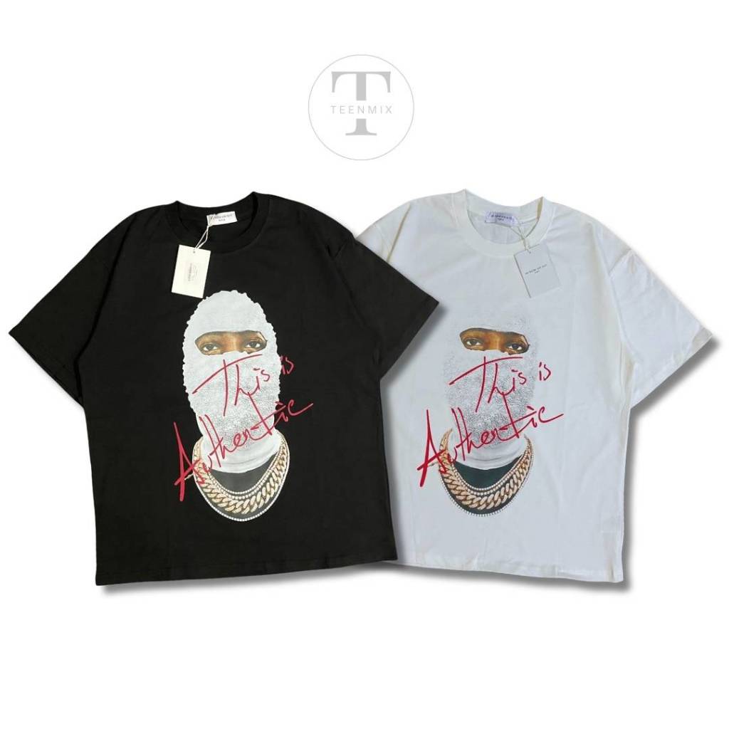 Baju Kaos Ih Nom Uh Nit Paris Mask Cotton T-Shirt Baju Kaos Atasan Pria & Wanita Unisex Ih Nom Uh Ni