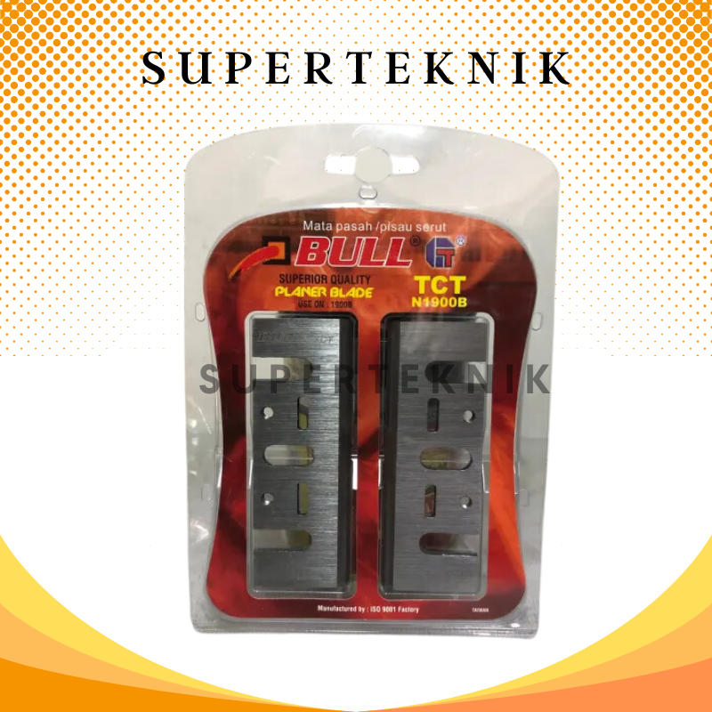 Pisau Planer Superior Bull / Pisau Planer TCT Bull Superior / Mata Pisau Mesin Serut / Mata Pisau Ke