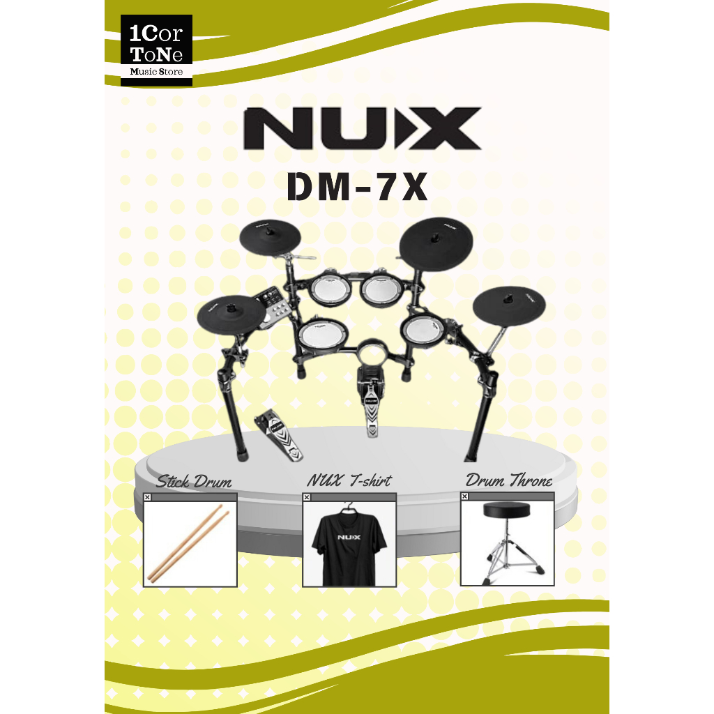 Drum Elektrik NUX DM7X / DM-7X / DM 7X