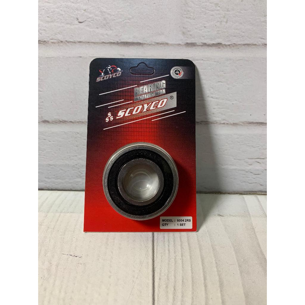 BEARING Bantalan Roda LAHER 6004 2RS SCOYCO