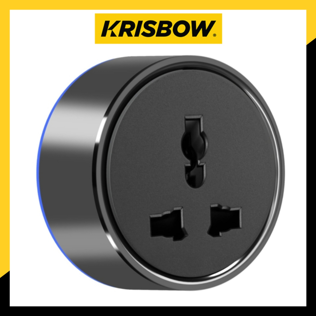 Krisbow Stop Kontak Universal Round