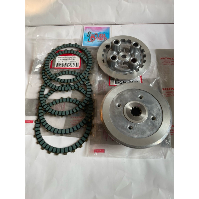 rumah kopling CBR NEW  cbr led + kampas kopling K56