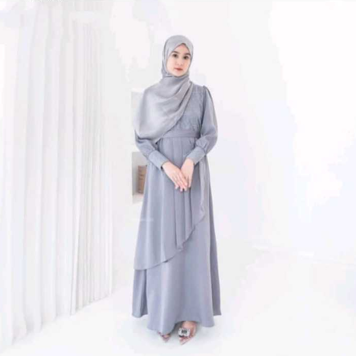 Gamis Brokat Model Terbaru 2025: Medina Dress Brokat Elegan, Modis, dan Nyaman untuk Semua Acara