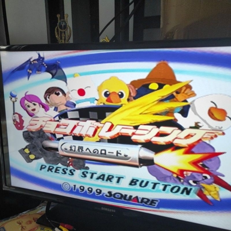 Kaset Cd Ps2 / PS1  Original Chocobo Racing