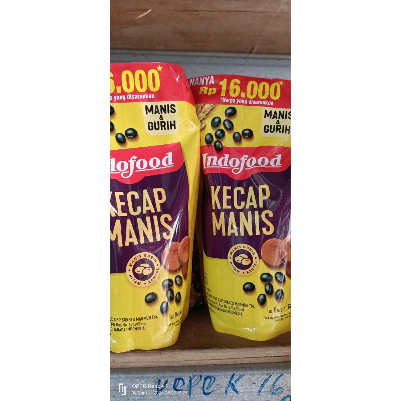 

Kecap Manis Indofood 520ml