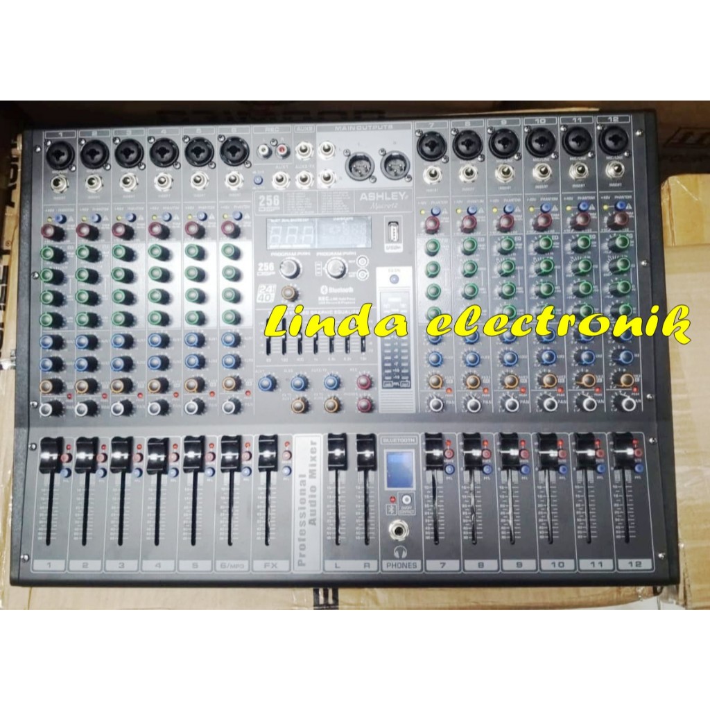 mixer audio ashley MACRO 12 MACRO12 12 CHANNEL
