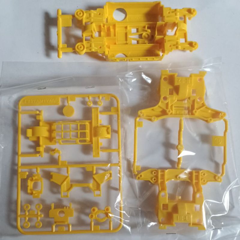 Tamiya chasis ms yellow 92435