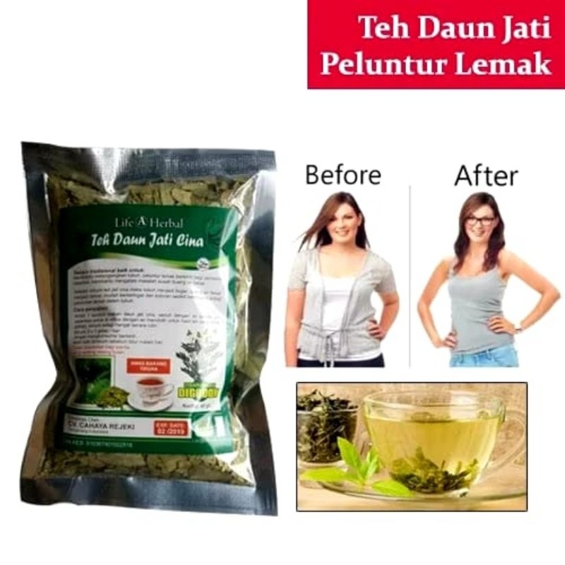 

3M_LANGSING ALAMI !!! Teh Daun Jati Cina - Teh Peluntur Lemak / Teh hijau / Teh Herbal /Teh Pelangsing.