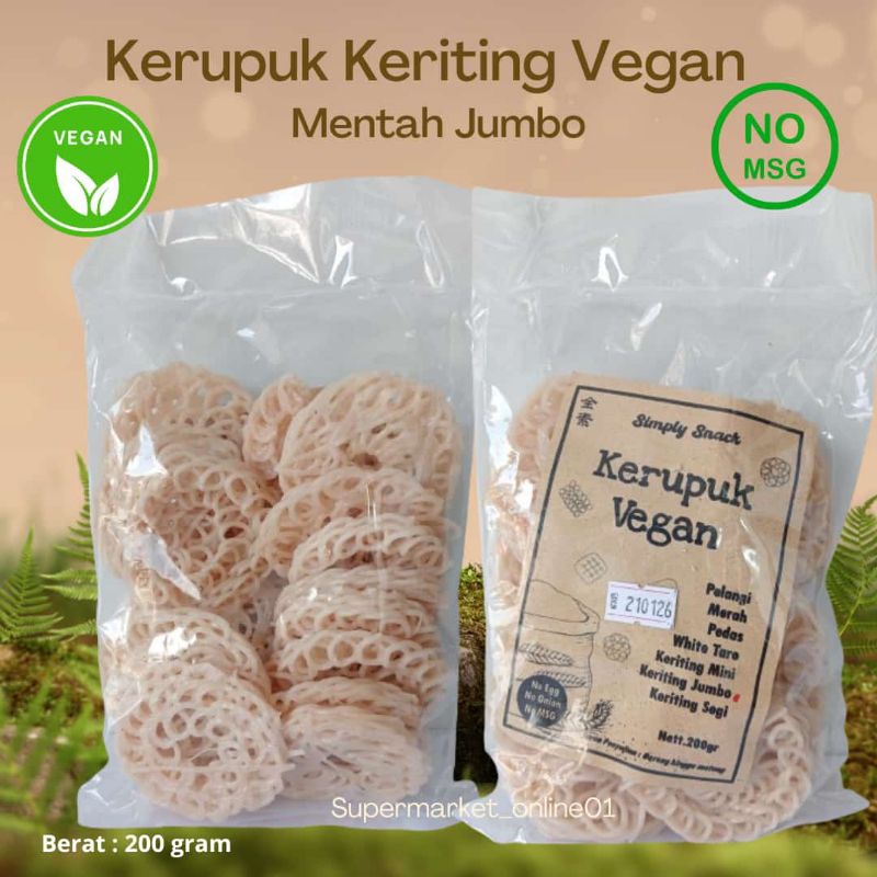 

Kerupuk Keriting Vegan 200 gram