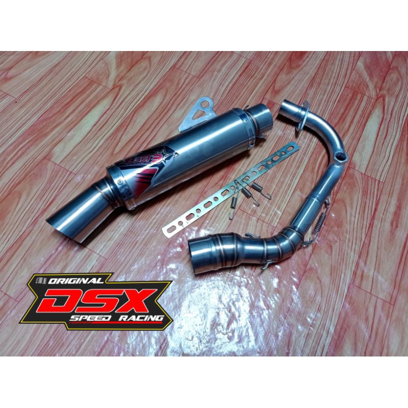 knalpot best3 corong thailand vespa matic inlet 38/50 primavera sprint LX S 125 150 iget 2V 3V dll