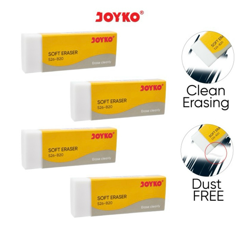 

Penghapus Joyko 526-B20 / penghapus pensil joyko ( 1PCS)
