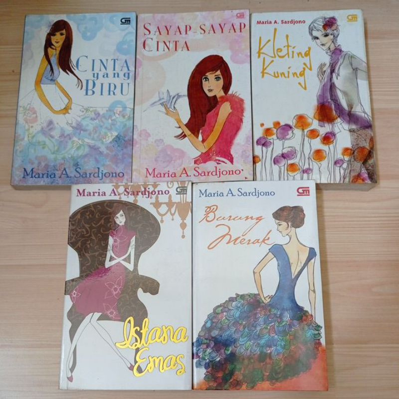 Novel Bekas/Gramedia/Maria A. Sardjono