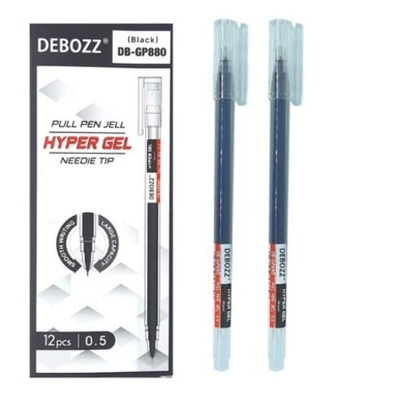 

[1 Kotak] Pulpen Debozz DB-GP880 Hyper Gel / Gel Pen 0.5mm Debozz DB-GP880 Hyper Gel