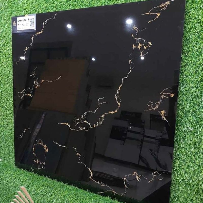 Granite lantai 60x60 Garvita black | Arna | glossy