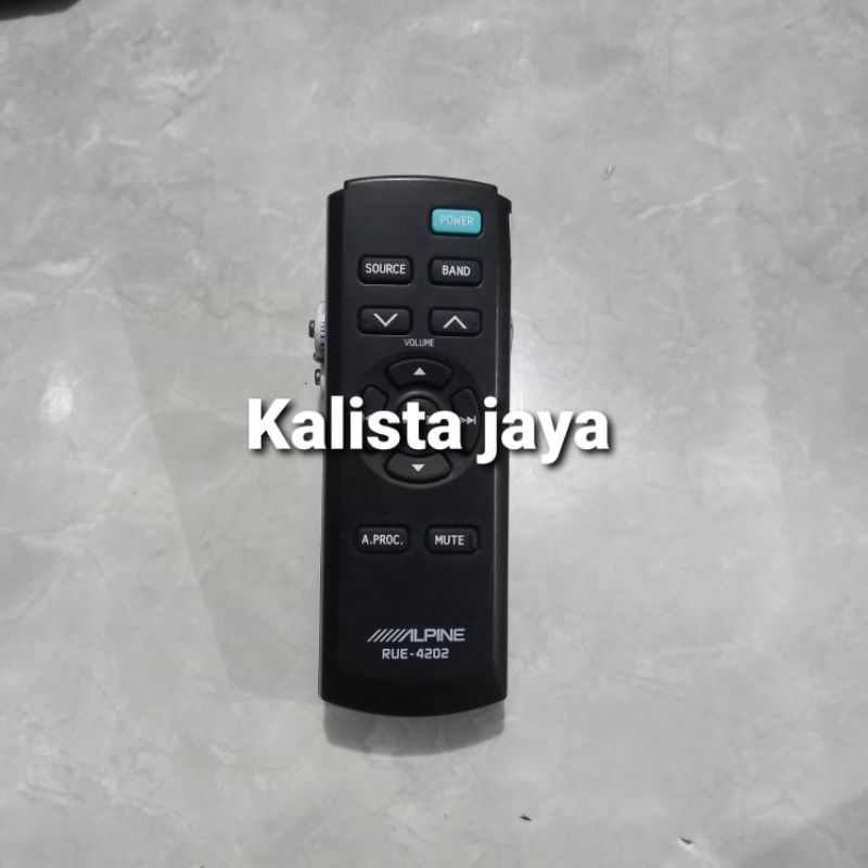 REMOTE REMOT TAPE MOBIL ALPINE RUE-4202 ORIGINAL ASLI