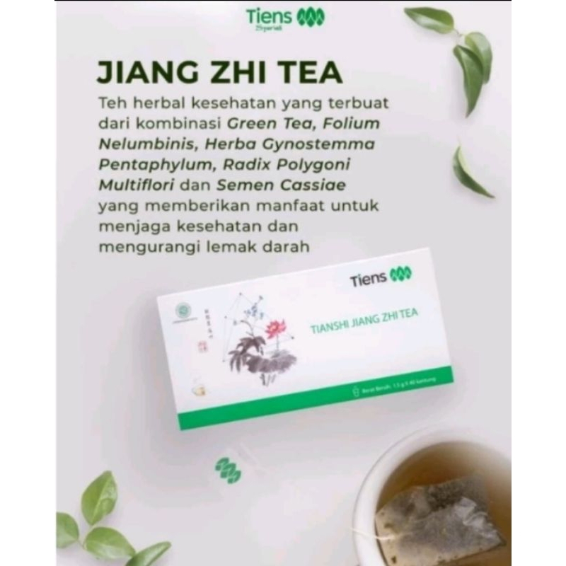 

JIANG ZHI TEA // TEH PENGHANCUR LEMAK // TEH HIJAU PELANGSING