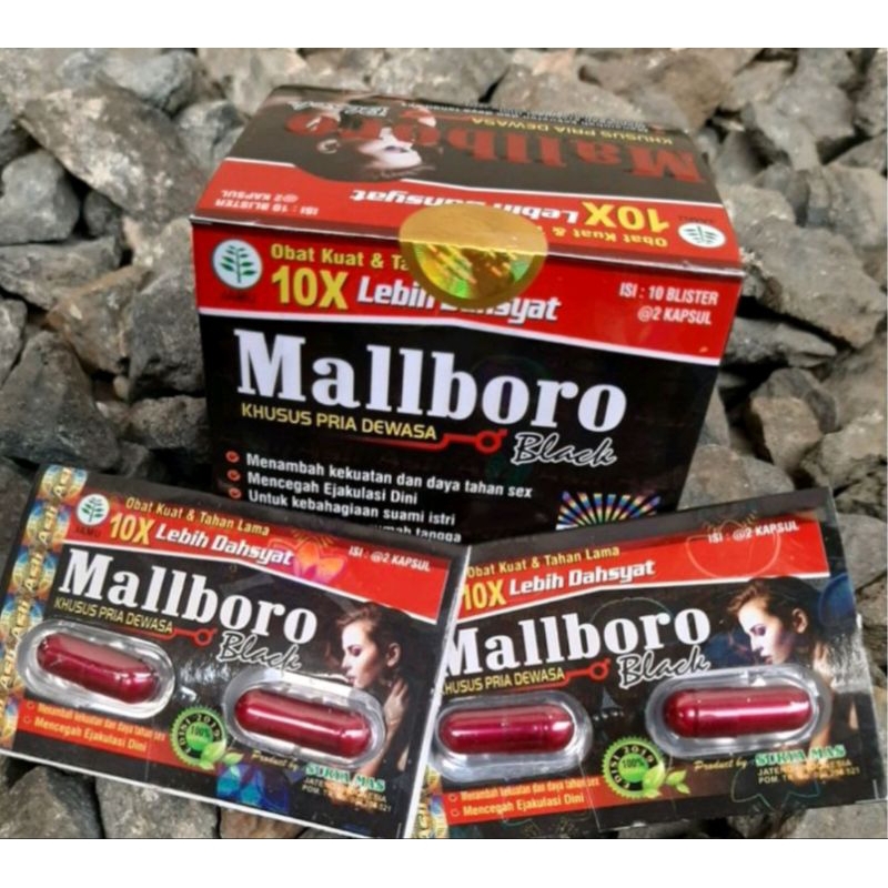 KAPSUL MALBORO BLACK ORIGINAL 100%