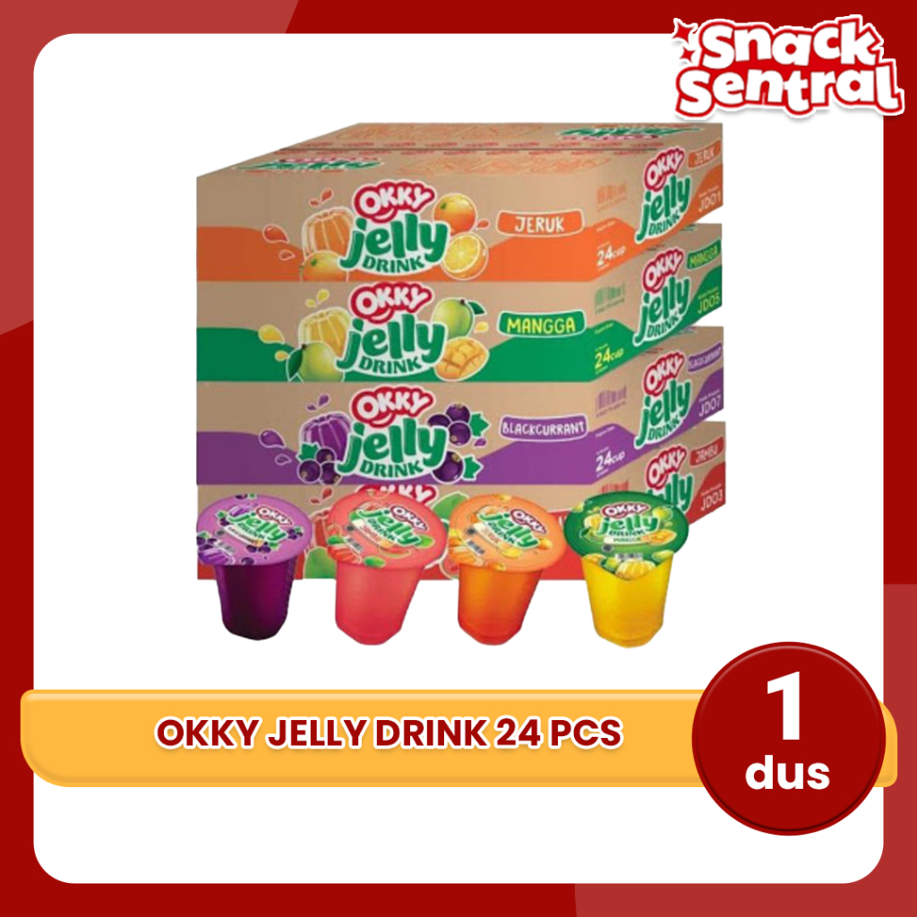 

OKKY JELLY DRINK JAMBU 150ML / 1 Dus isi 24 cup