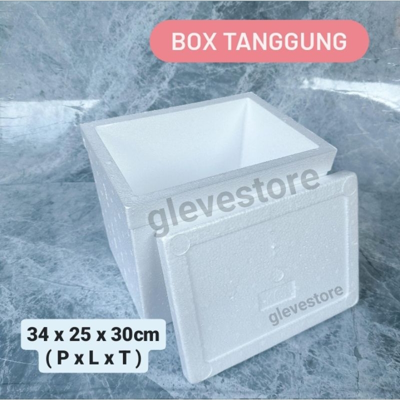( Gleve Store) Styrofoam Box / Box Gabus / Box Es Batu / Box Cooler Frozen Food