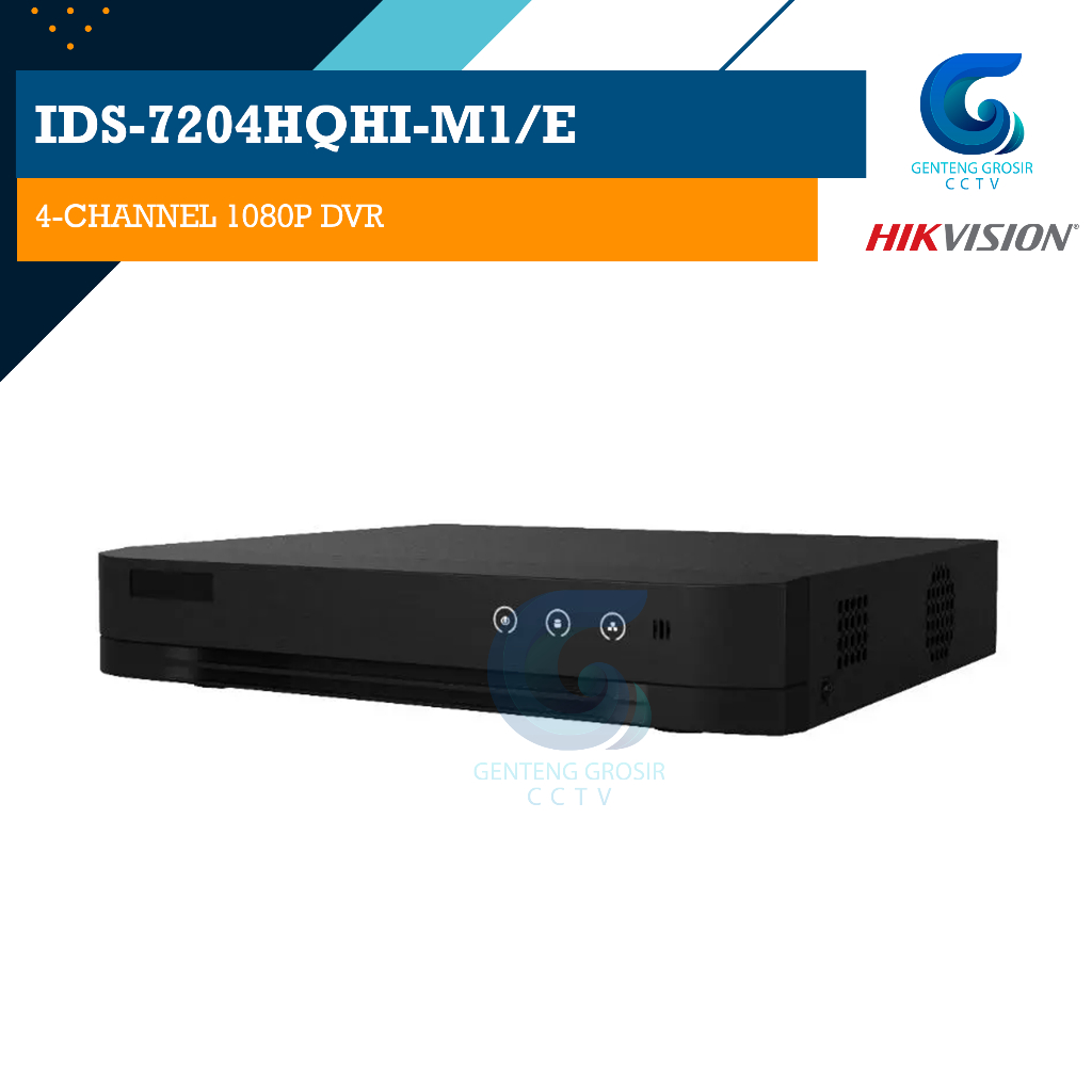 HIKVISION iDS 7204HQHI M1 E / iDS-7204HQHI-M1/E DVR 4 CHANNEL