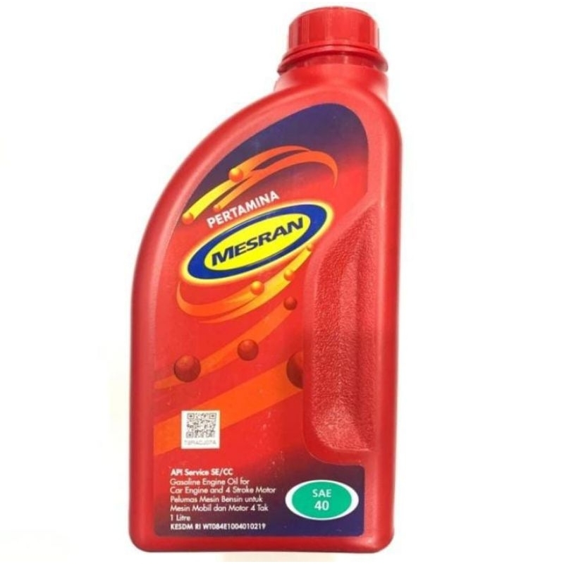 Oli Mesran SAE 40 SE Oil Mesin Motor 1 L