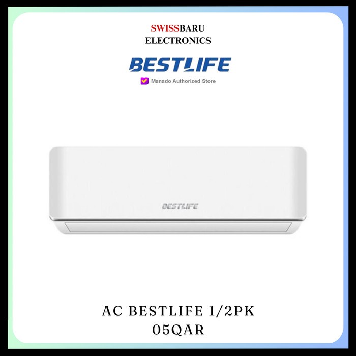 MANADO - AC BESTLIFE 1/2PK 05QAR (LENGKAP PASANG)