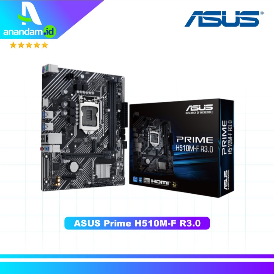ASUS Prime H510M-F R3.0 MOTHERBOARD INTEL H470 LGA1200 mATX