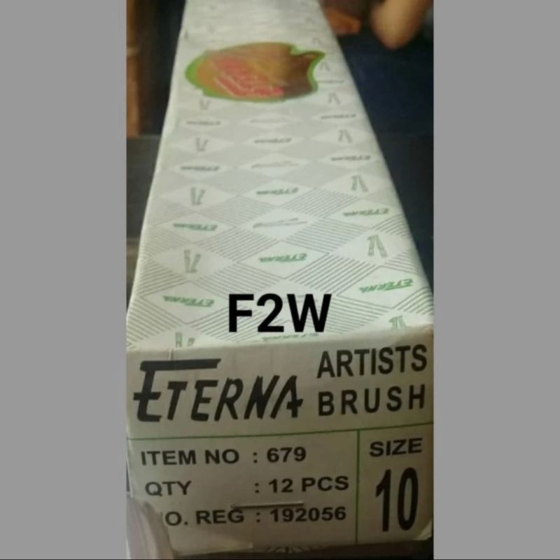

KUAS LUKIS ETERNA NO 10 1LUSIN KUAS GAMBAR ETERNA 679