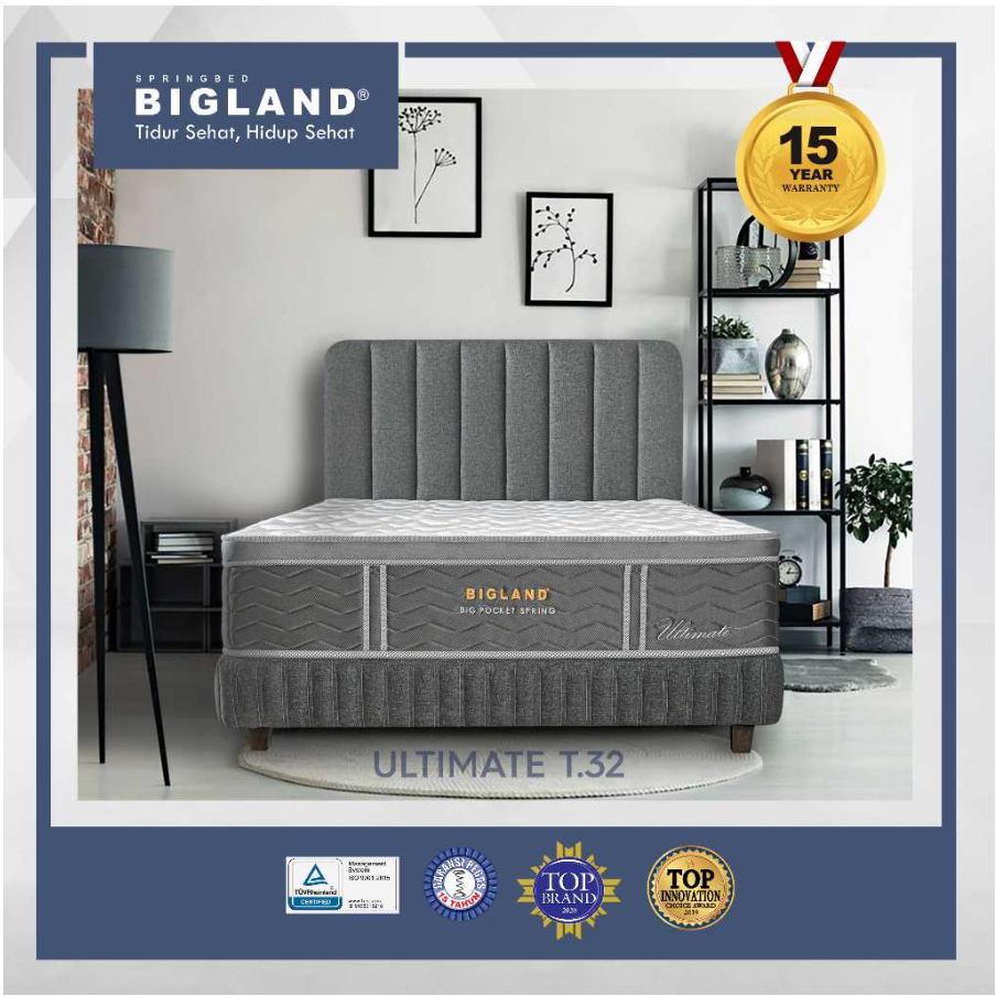 Bigland Springbed ULTIMATE Plustop By Bigland
