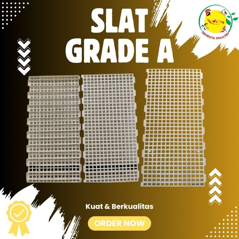 ALAS PLASTIK GRADE A 100 X 50 X 4cm ALAS KANDANG BEBEK,AYAM,DOMBA,KAMBING