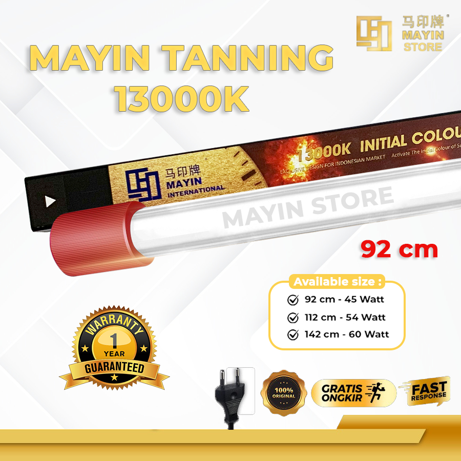 MAYIN LAMP TANNING 13000K 92cm Lampu submersible T5 Aquarium Arowana