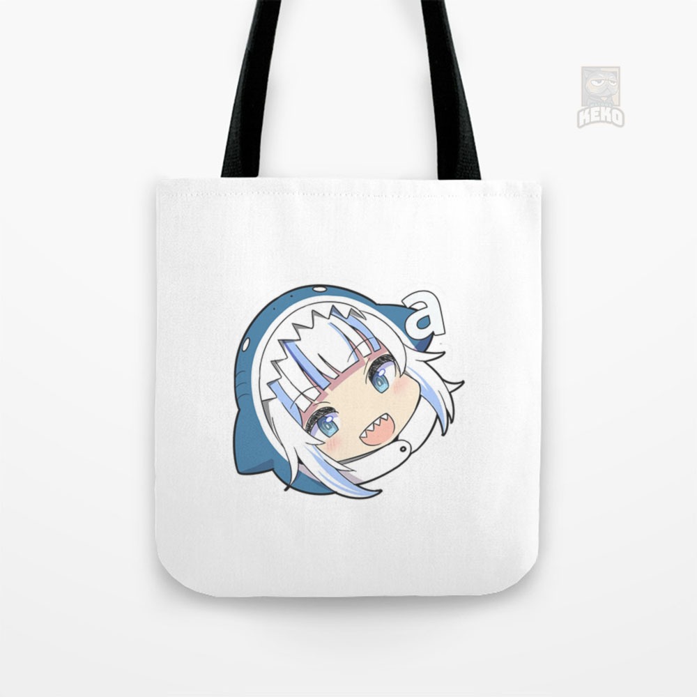 Tas Slempang | Tas Slempang | Tote Bag Kanvas | Hadiah | Gura A Hololive iPhone Case
