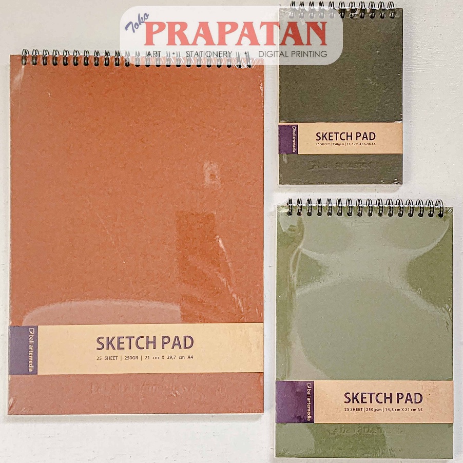 

BIG PROMO BaliArtemedia Sketch Pad Binder Sketchbook Buku Gambar