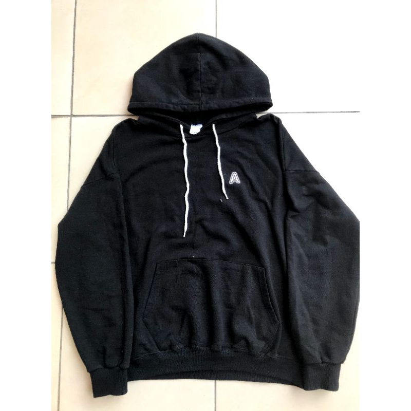 Hoodie Acover Hitam