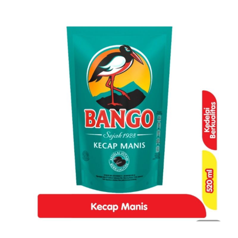 

ORIGINAL BANGO KECAP MANIS REFILL 520Ml