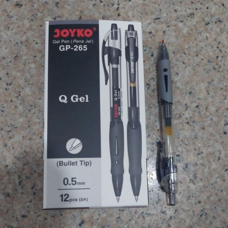 

KELUARAN TERBARU PAK Pulpen Gel GP265 QGel 5mm