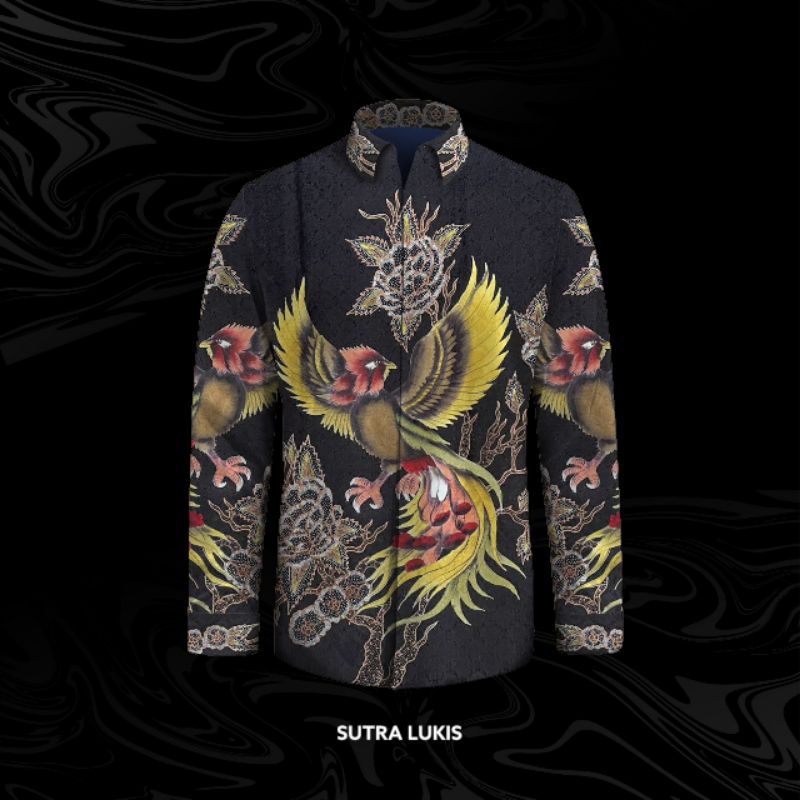 Kain Batik Tulis Sutra Lukis Exclusive